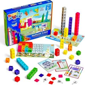 Hand2mind MathLink Cubes Numberblocks 1-10 Activity Set